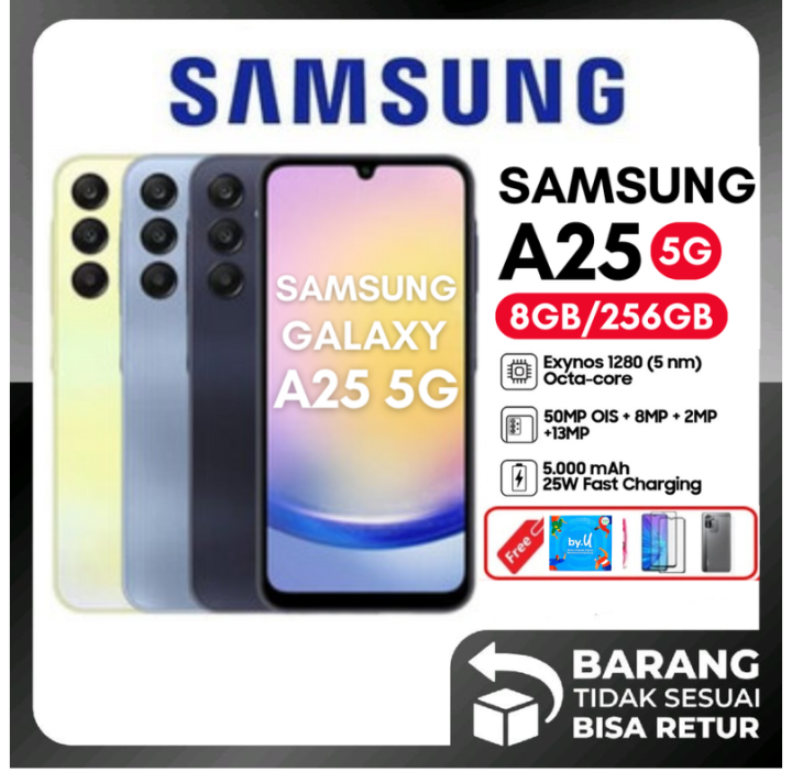 SAMSUNG GALAXY A24 & A25 5G RAM 8/256 GB - Garansi | Lazada Indonesia