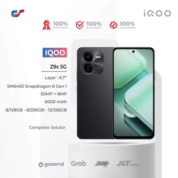 iQoo Z9x 5G 8/256GB - 12/512GB Garansi Resmi By Vivo Indonesia | Lazada Indonesia