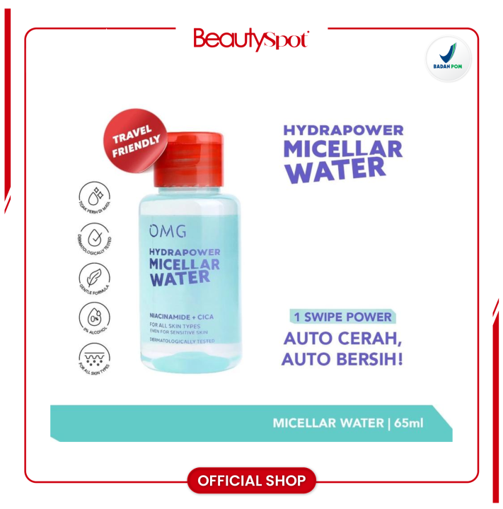 OMG HydraPower Micellar Water 65 ml | Lazada Indonesia