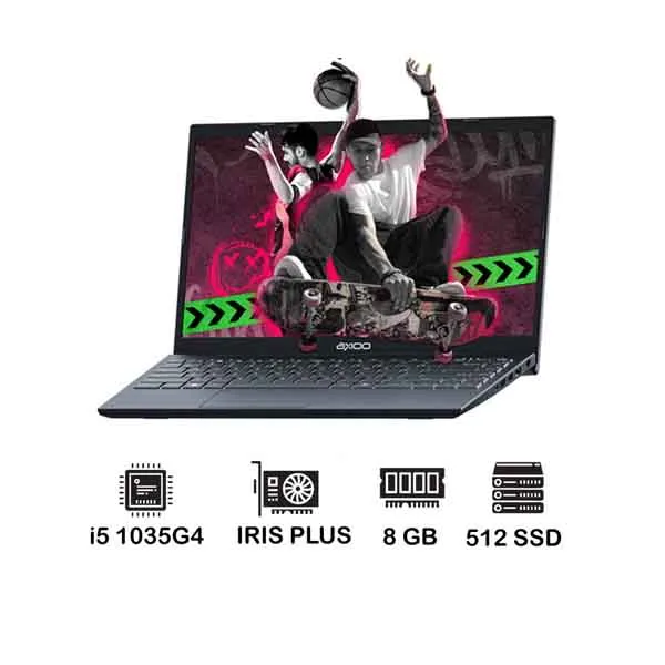 AXIOO MYBOOK HYPE 5 I5-1035G4/8GB/NVME.512GB/14 INCH /GRY/DOS