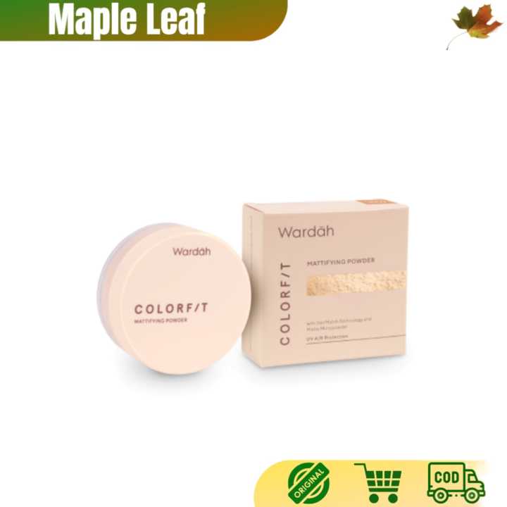 Wardah Colorfit Mattifying Powder