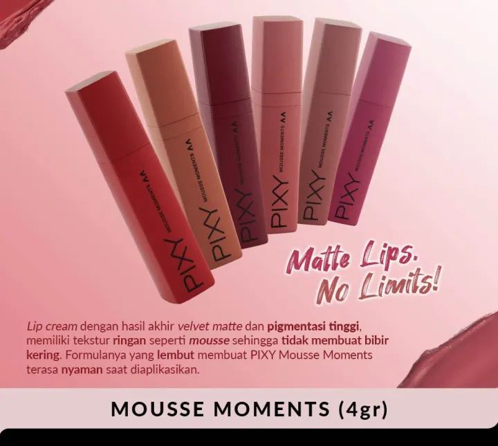 Pixy Mousse Moments Lip Cream 4gr