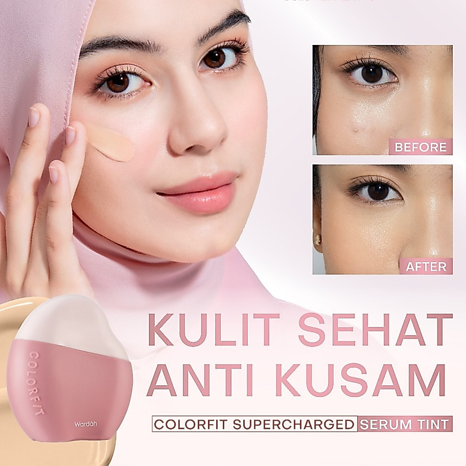 Jual "RAYA" WARDAH Colorfit Supercharged Serum Tint 30ml SPF 40 PA++++ | Shopee Indonesia