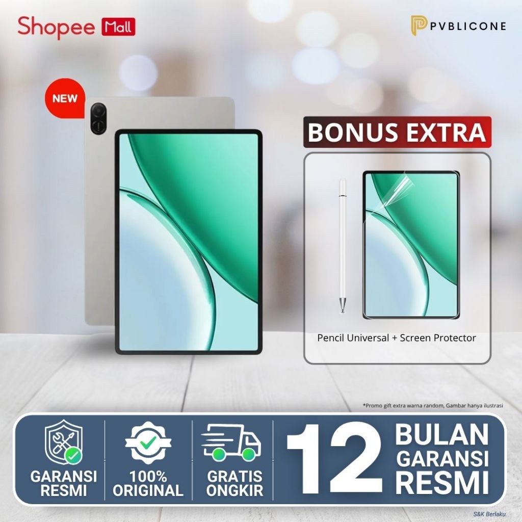 Jual HONOR Pad X8b Tablet RAM 4GB+4GB ROM 128GB 11 inch EyeComfort Full View Display Batrai 10100mAh Garansi Resmi | Shopee Indonesia