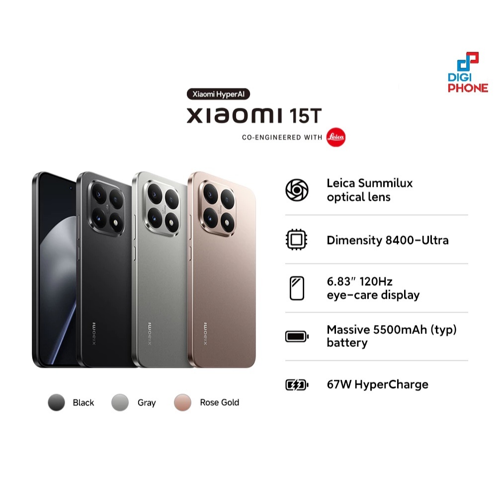 Jual Xiaomi 15T (Garansi Resmi Xiaomi Indonesia) | Shopee Indonesia