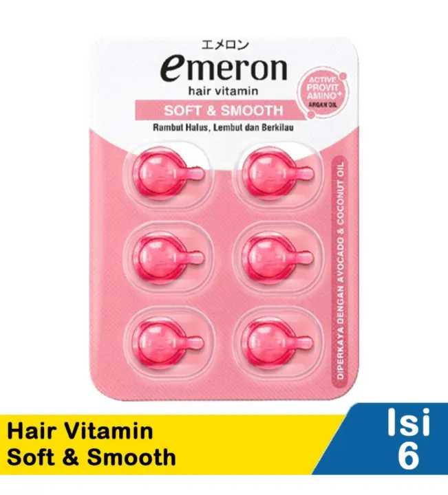 EMERON HAIR VITAMIN SOFT & SMOOTH | Lazada Indonesia