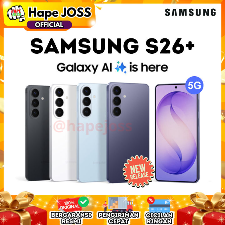 Samsung Galaxy S26 Plus 5G 12/512GB NFC Garansi Resmi Indonesia | Lazada Indonesia