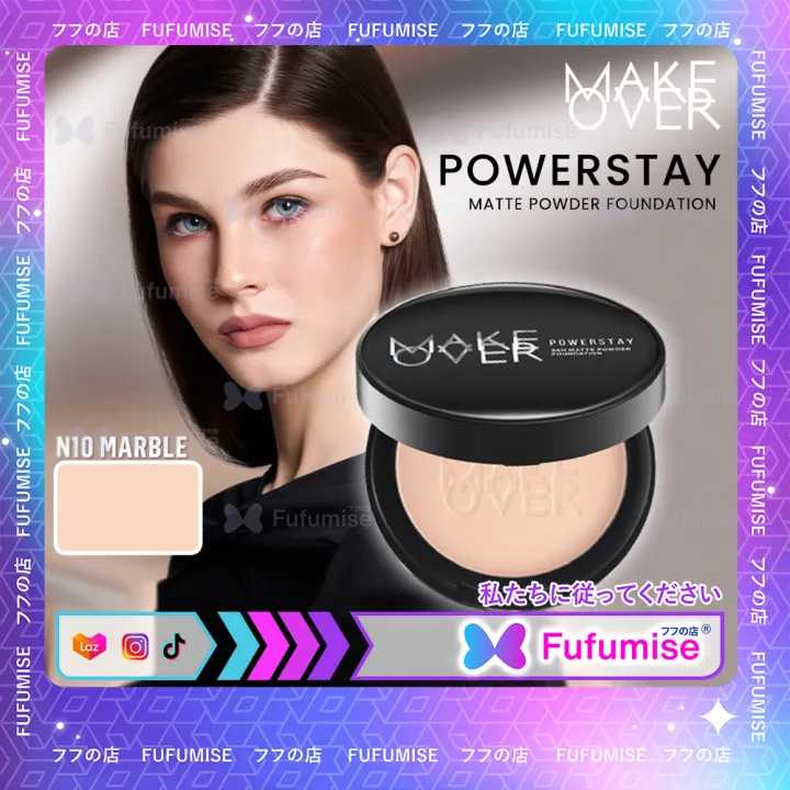 Make Over Powerstay Matte Powder Foundation 12g | Makeover (BPOM)
