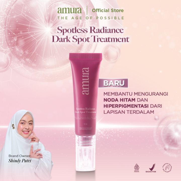 Amura Spotless Radiance Dark Spot Treatment 10ml | Perawatan Flek Hitam | Lazada Indonesia