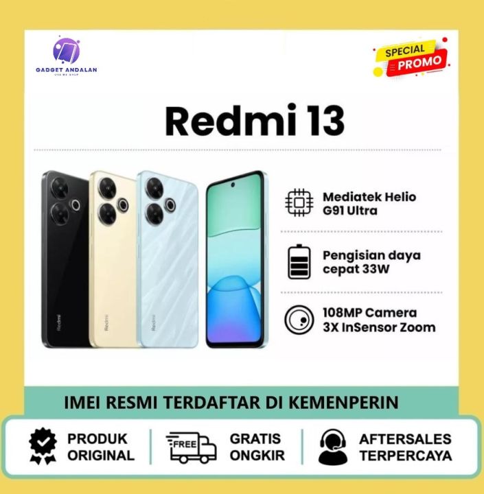 Redmi 13 (8GB/128GB) | (8GB/256GB) | Lazada Indonesia