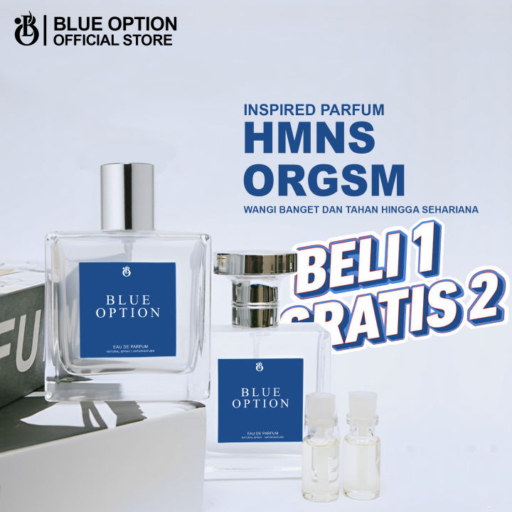 PARFUM HMNS ORGSM - BELI1 GRATIS 1 | Parfum Cowok - Parfum Wanita Wangi Kalem - Parfum Pria Tahan Seharian