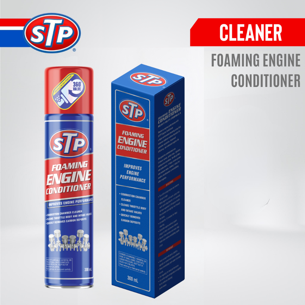 Jual STP Foaming Engine Conditioner Pembersih Mesin Ruang Bakar, Throttle Body, dan Katup Hisap Anti Ngelitik | Shopee Indonesia