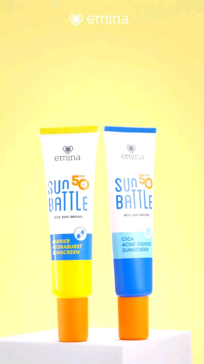 Emina Sun Battle Spf 50 Pa++++ | Lazada Indonesia