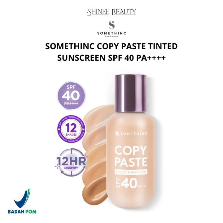 SOMETHINC Copy Paste Tinted Sunscreen SPF 40 PA++++ | Lazada Indonesia