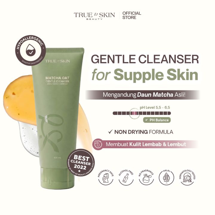 True to Skin - Matcha Oat Gentle Cleanser