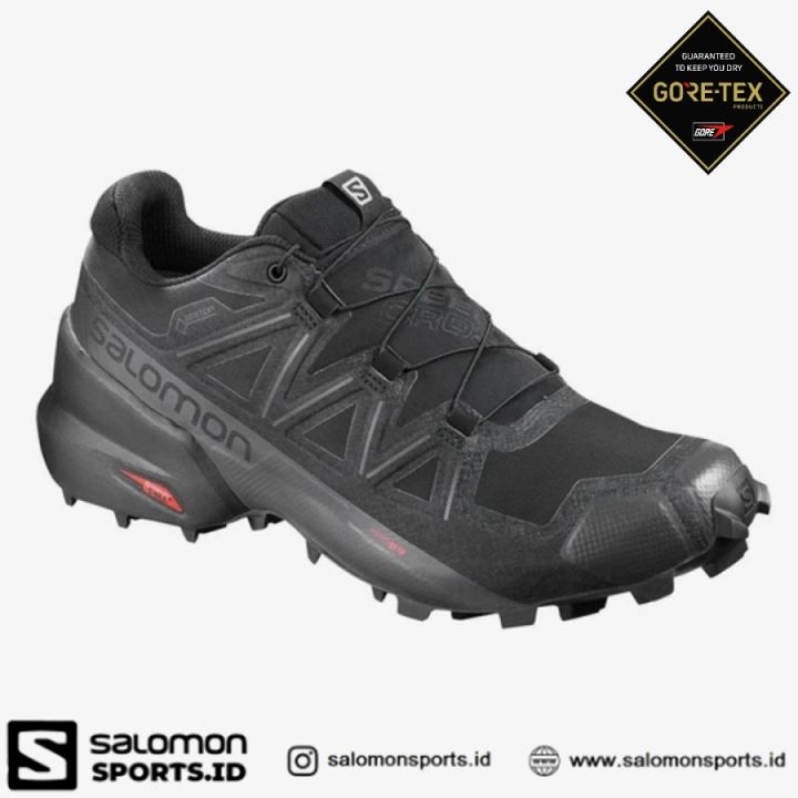 Salomon Speedcross 4 Sepatu Running Pria – Black | Lazada Indonesia