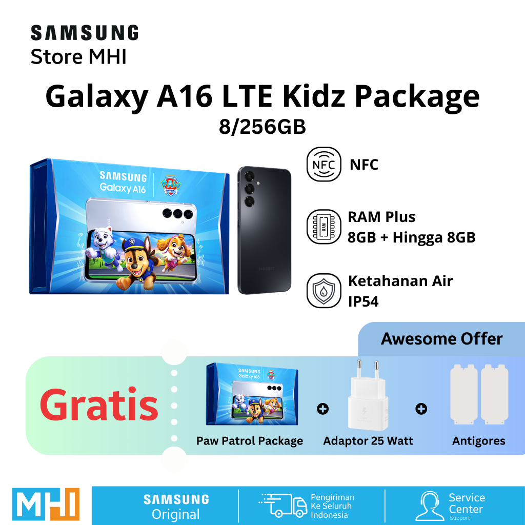 Jual Samsung Galaxy A16 LTE 8GB/128GB 8/256GB [Special Kids Edition] | Shopee Indonesia