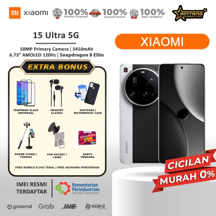 Xiaomi 15 Ultra ram 16/1TB ram 16/512GB Garansi Resmi | Lazada Indonesia