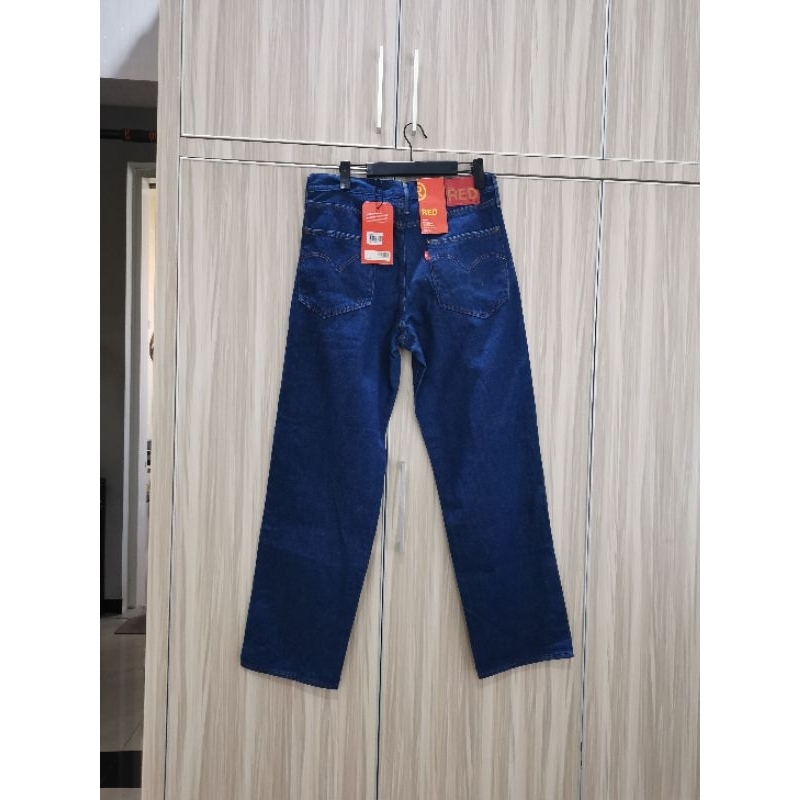 Jual Celana Jeans Denim Levis RED loose taper limited 2022 | Shopee Indonesia