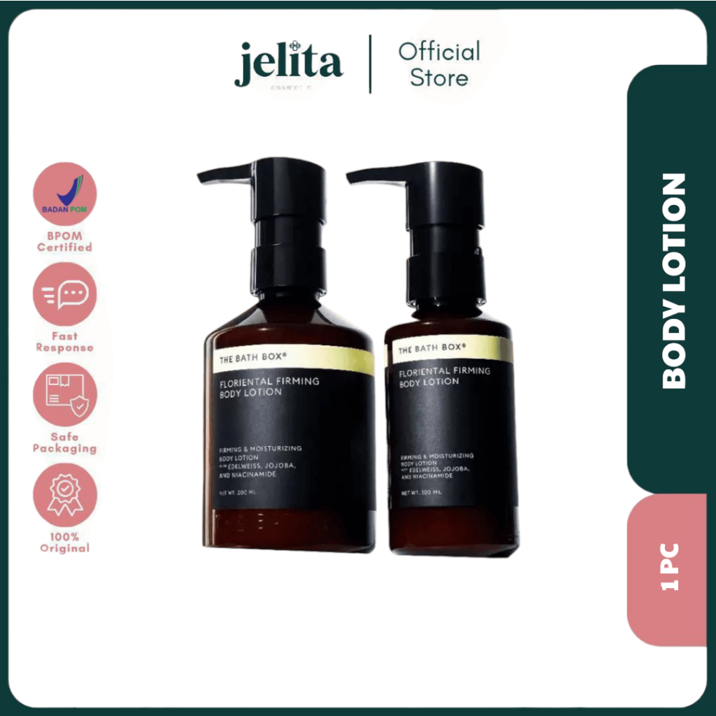 Jual Jelita Cosmetic - THE BATH BOX Silky Moisture Lotion Floriental Firming 100ml | 200ml | Shopee Indonesia
