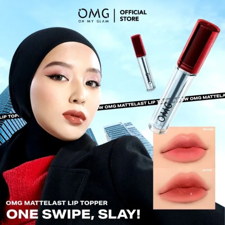 OMG OH MY GLAM Gloss Lip Finish 2.7g - Lip Gloss | Lazada Indonesia