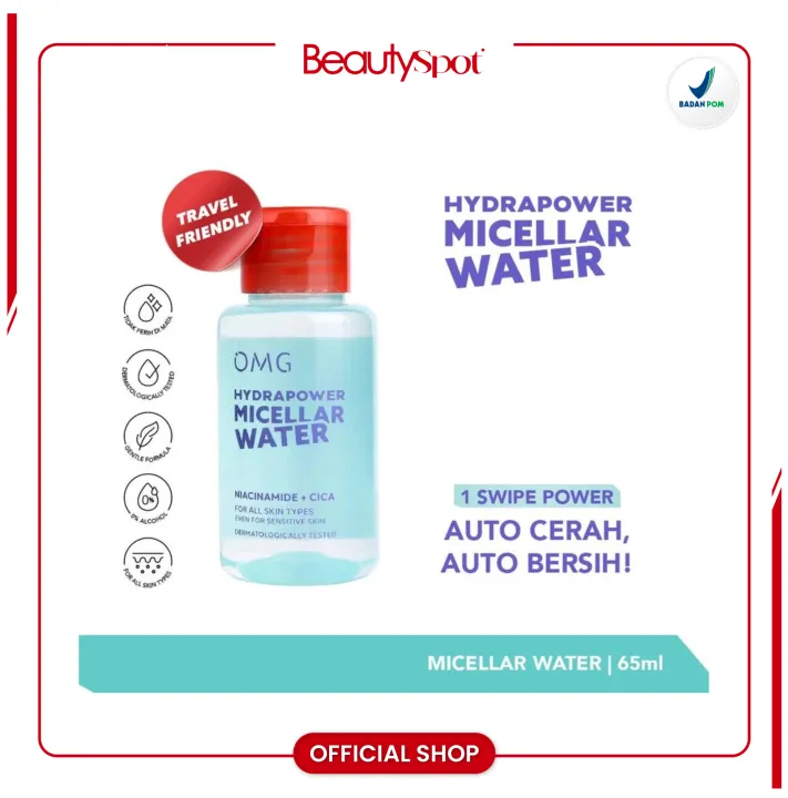 OMG HydraPower Micellar Water 65 ml | Lazada Indonesia
