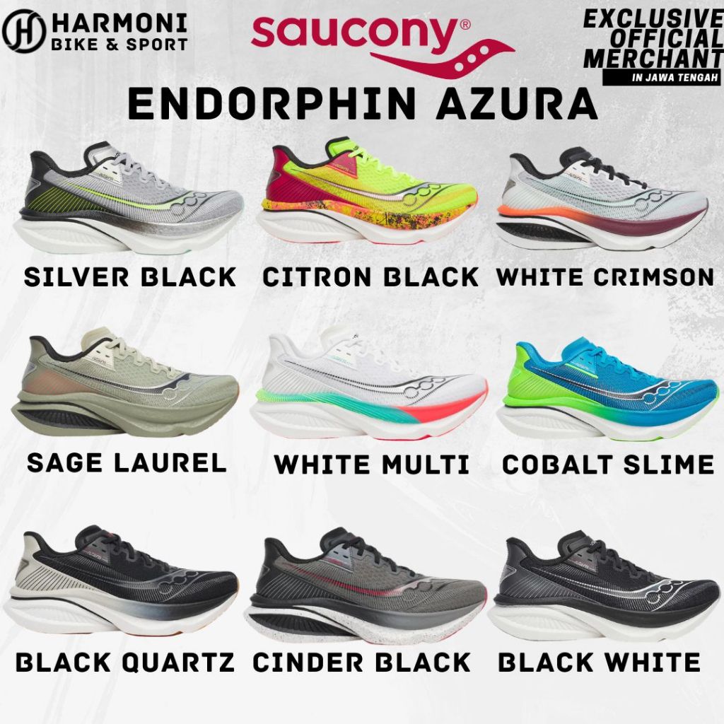 Jual Saucony Endorphin Azura Men Running Shoes SEPATU LARI PRIA | Shopee Indonesia