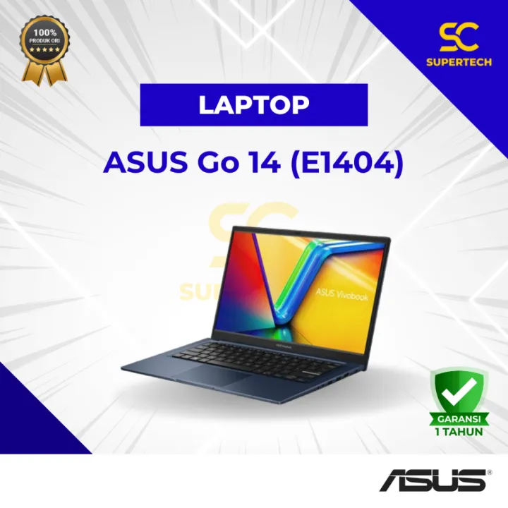 ASUS Vivobook Go 14 (E1404) AMD Ryzen™ 5 7520U Processor 2.8GHz Windows 11 Home 14.0-inch FHD | Lazada Indonesia