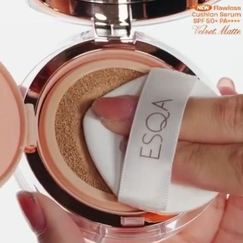 ESQA Flawless Cushion Serum SPF 50+ PA++++ Velvet Matte | Lazada Indonesia