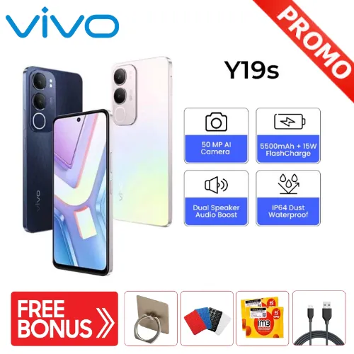 Vivo Y19s 6/128 - 6GB + 6GB Extended RAM | Lazada Indonesia