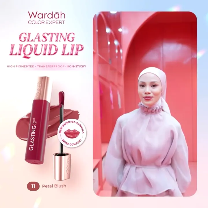 Wardah Glasting Liquid Lip | Lazada Indonesia