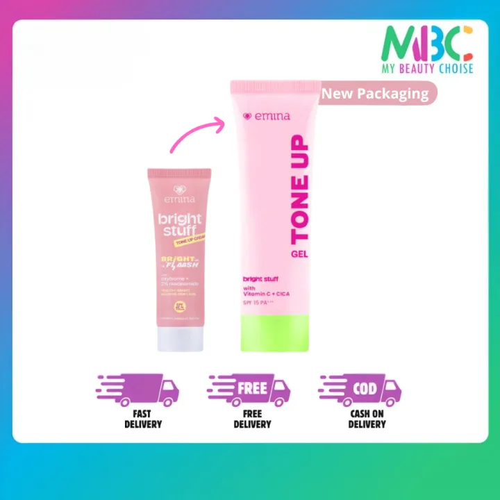 Emina Bright Stuff Tone Up Gel - 20ml | Lazada Indonesia