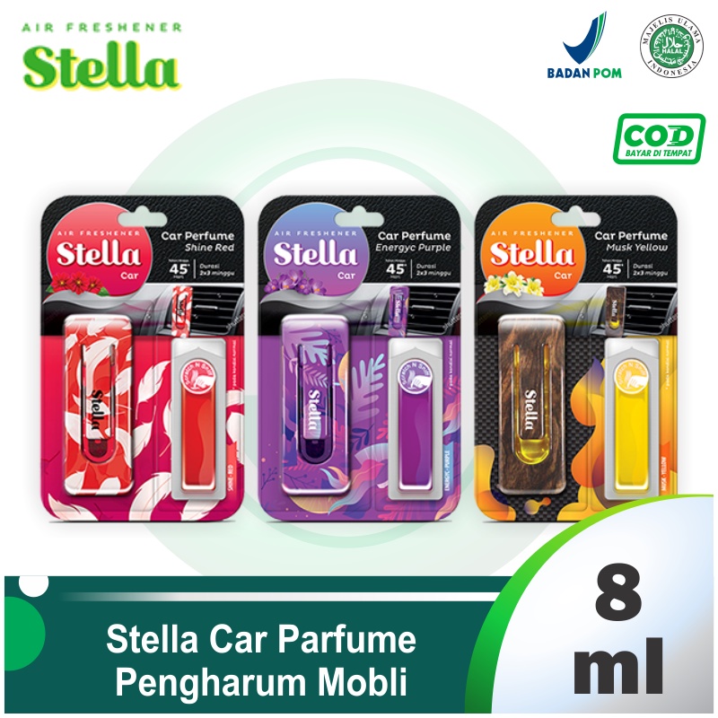 Jual Stella Car Perfume 8ml - Pengharum Mobil | Shopee Indonesia