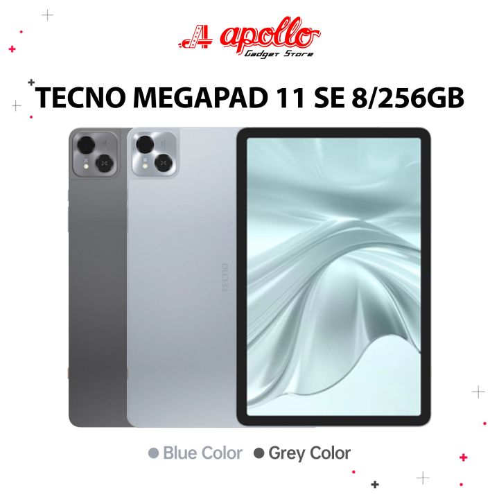 Tecno Megapad 11 SE 8/256GB Garansi Resmi Indonesia | Lazada Indonesia