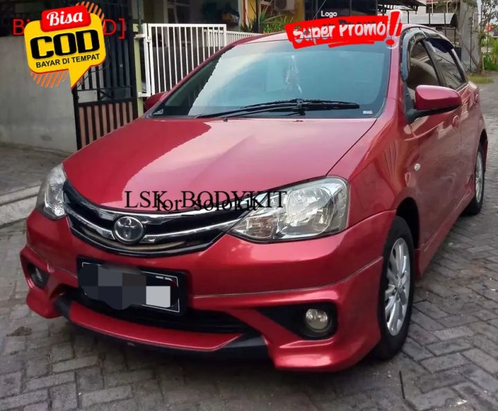 Bodykit Etios Tom's Toyota Etios Valco Body Kit | Lazada Indonesia