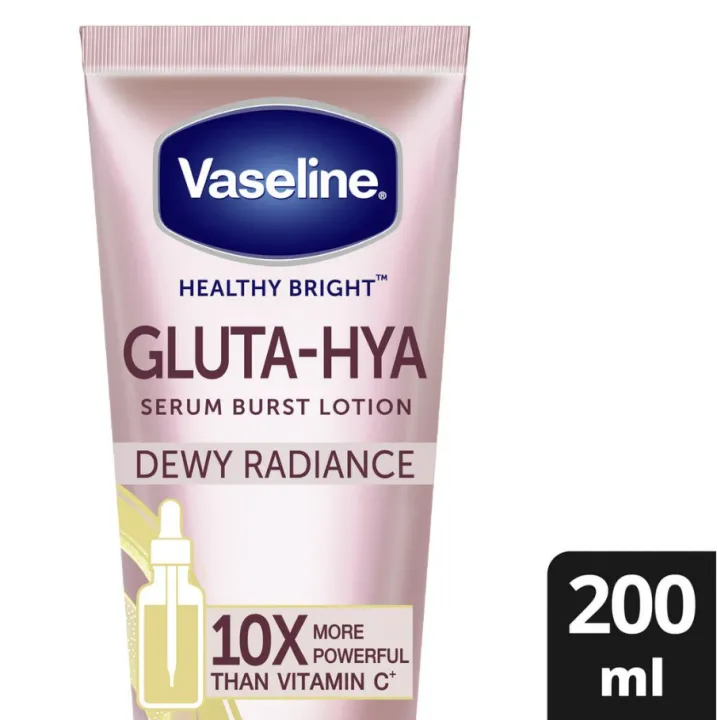 Vaseline Healthy Bright Gluta-Hya Dewy Radiance Serum Burst Lotion