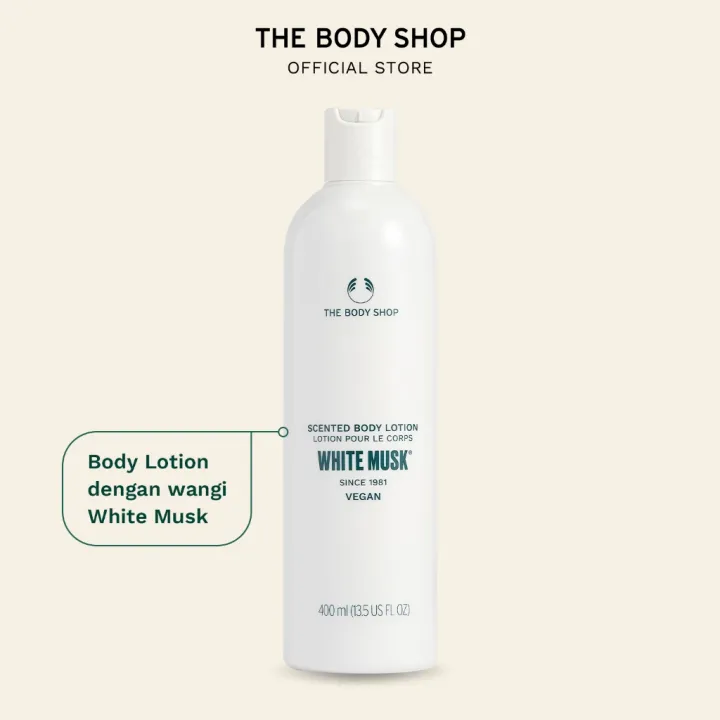 The Body Shop White Musk Scented Body Lotion 400ml