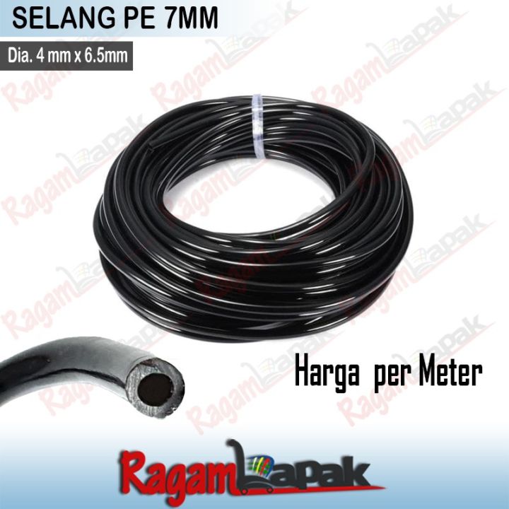 Selang PE 7 mm / Selang PE 4/7 mm / Selang PE 7mm - Fertigasi / Irigasi / Hidroponik (per 1 meter) | Lazada Indonesia