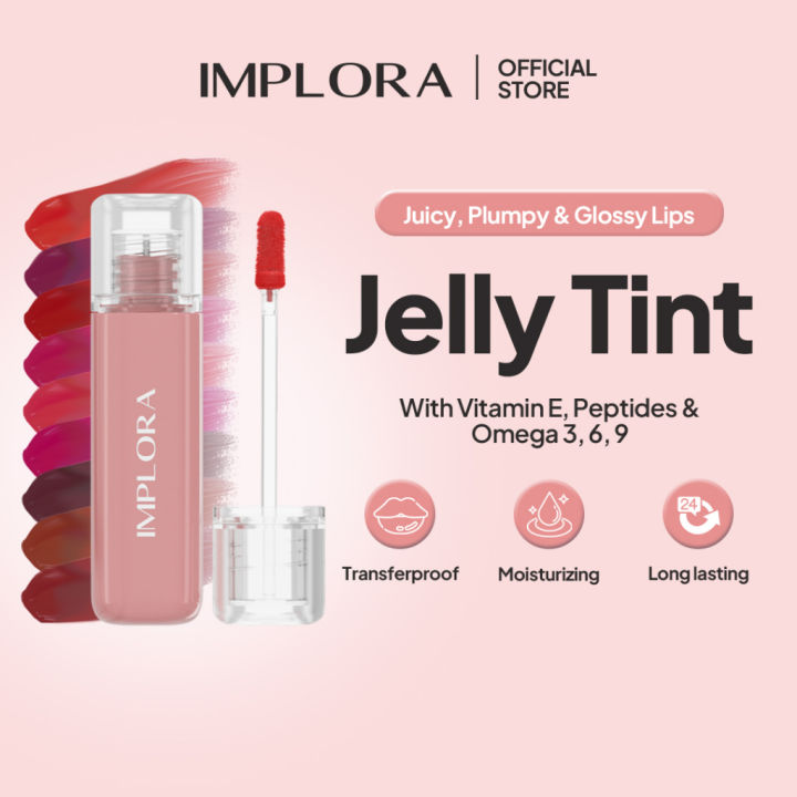 IMPLORA Glossy Plumpy Jelly Tint - LipTint | Lazada Indonesia