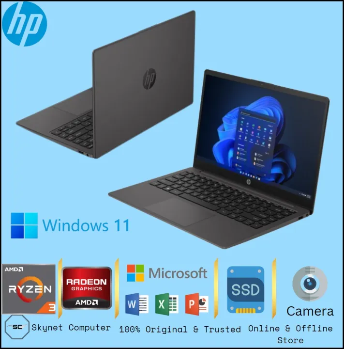 HP 245 G10 AMD RYZEN 3 7320U RAM8GB SSD1TB 14HD AMD RADEON WINDOWS 11 ORIGINAL | Lazada Indonesia