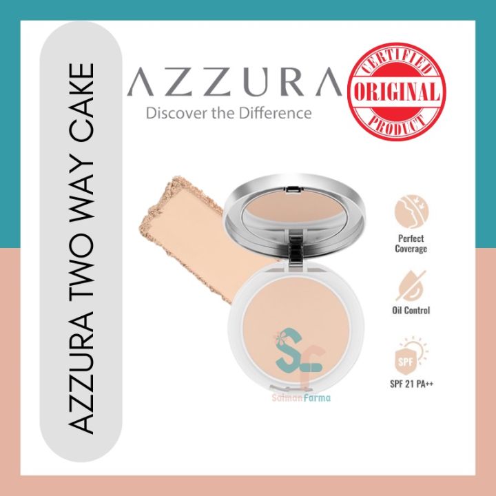 AZZURA Two Way Cake Bedak Foundation