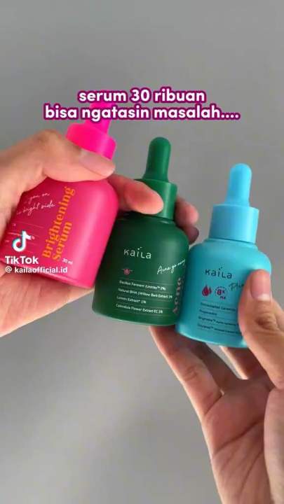 Kaila smart skin acne go away serum! 30 ML | Lazada Indonesia