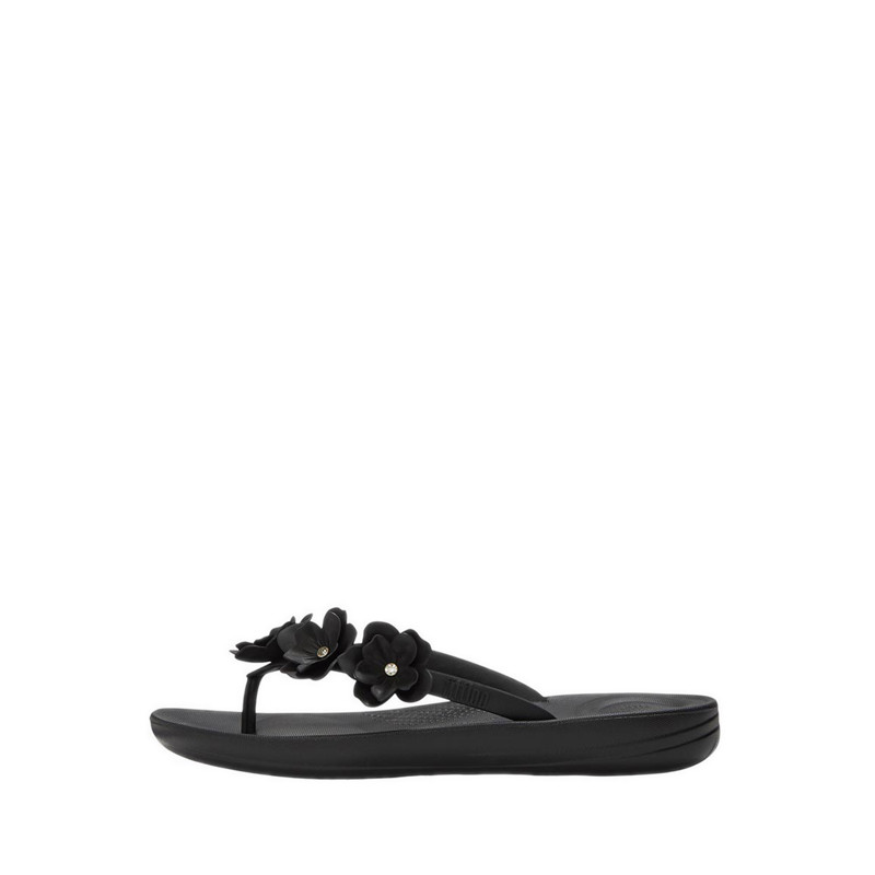 Jual Fitflop Iqushion Flower Women's Flip-Flops - Black | Shopee Indonesia