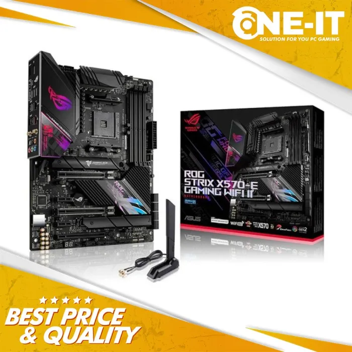 Motherboard ASUS ROG STRIX X570-E GAMING WIFI II AMD AM4 ATX | Lazada Indonesia
