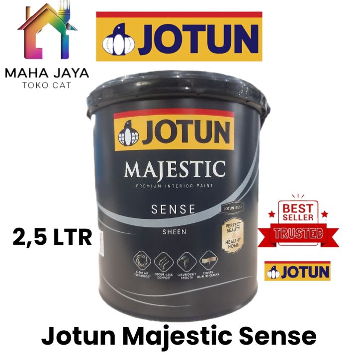 JOTUN MAJESTIC SENSE 2,5 liter - Cat Tembok Interior -100% produk asli Jotun - | Lazada Indonesia