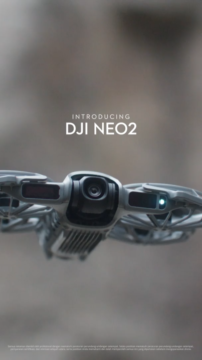 DJI Neo 2 - Camera Drone | Palm Takeoff & Landing | Gesture Control | 4K High-Quality Imaging | Lazada Indonesia