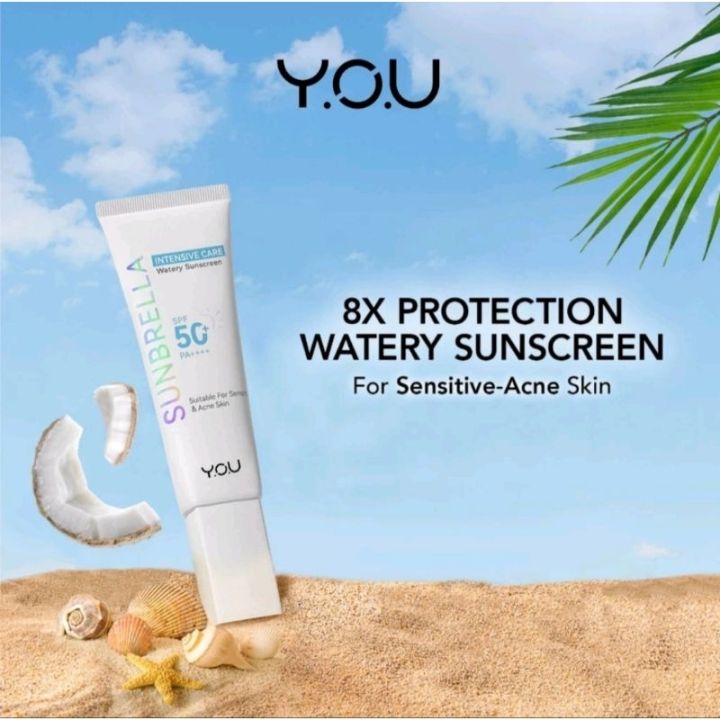 YOU Sunbrella Intensive Care Watery Sunscreen SPF 50+ PA++++ 30ml
