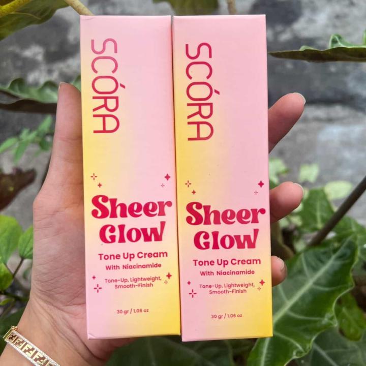 Scora Sheer Glow Tone Up/Scora Tone Up Cream