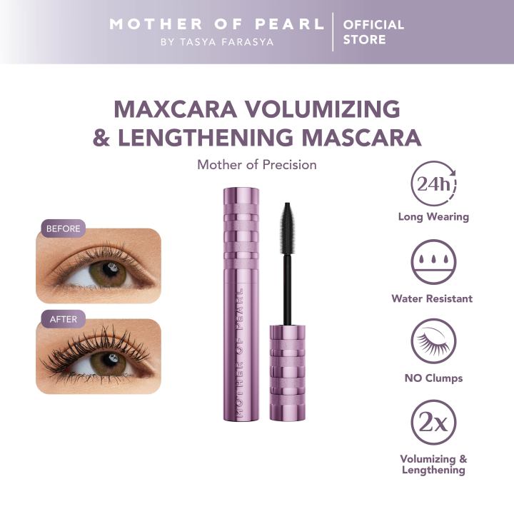 MOP - MaxCara Volumizing & Lengthening Mascara | Lazada Indonesia