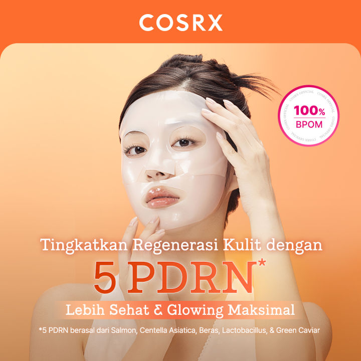 COSRX 5 PDRN Hyaluronic Acid Vital Hydrating Hydrogel Mask | Lazada Indonesia